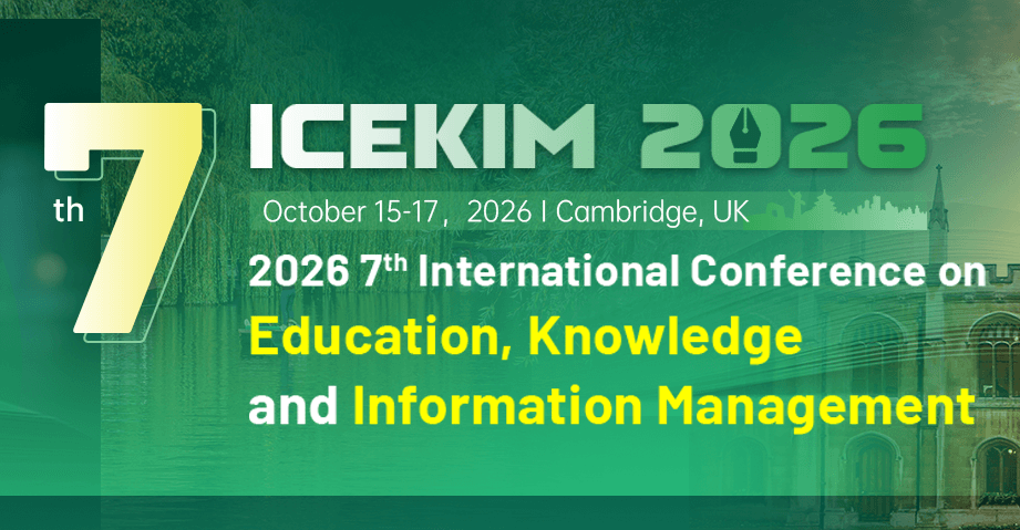 7th International Conference on Education, Knowledge and Information Management