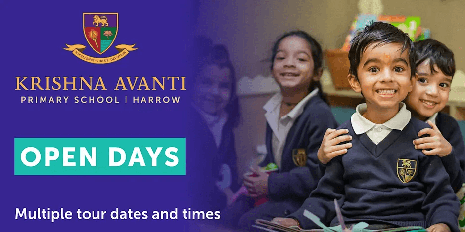 Krishna Avanti Primary School Harrow - Open Day Events
