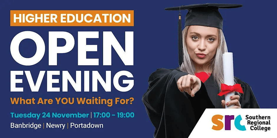 Southern Regional College Higher Education Open Evening 2026