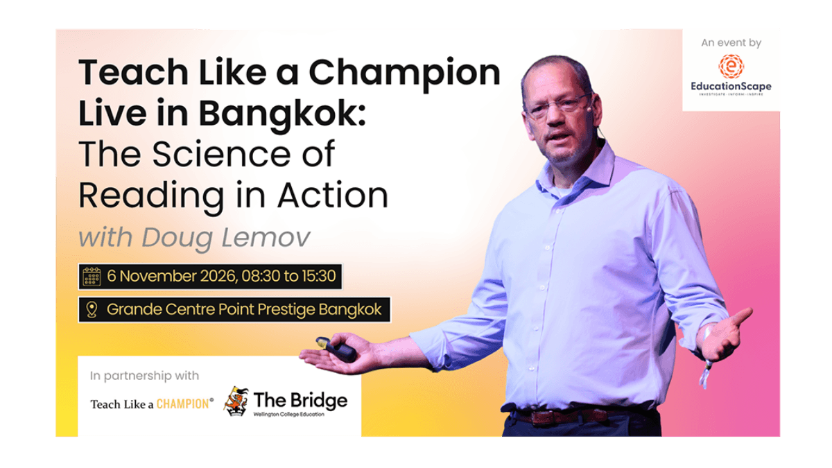 Teach Like a Champion Live in Bangkok: The Science of Reading in Action