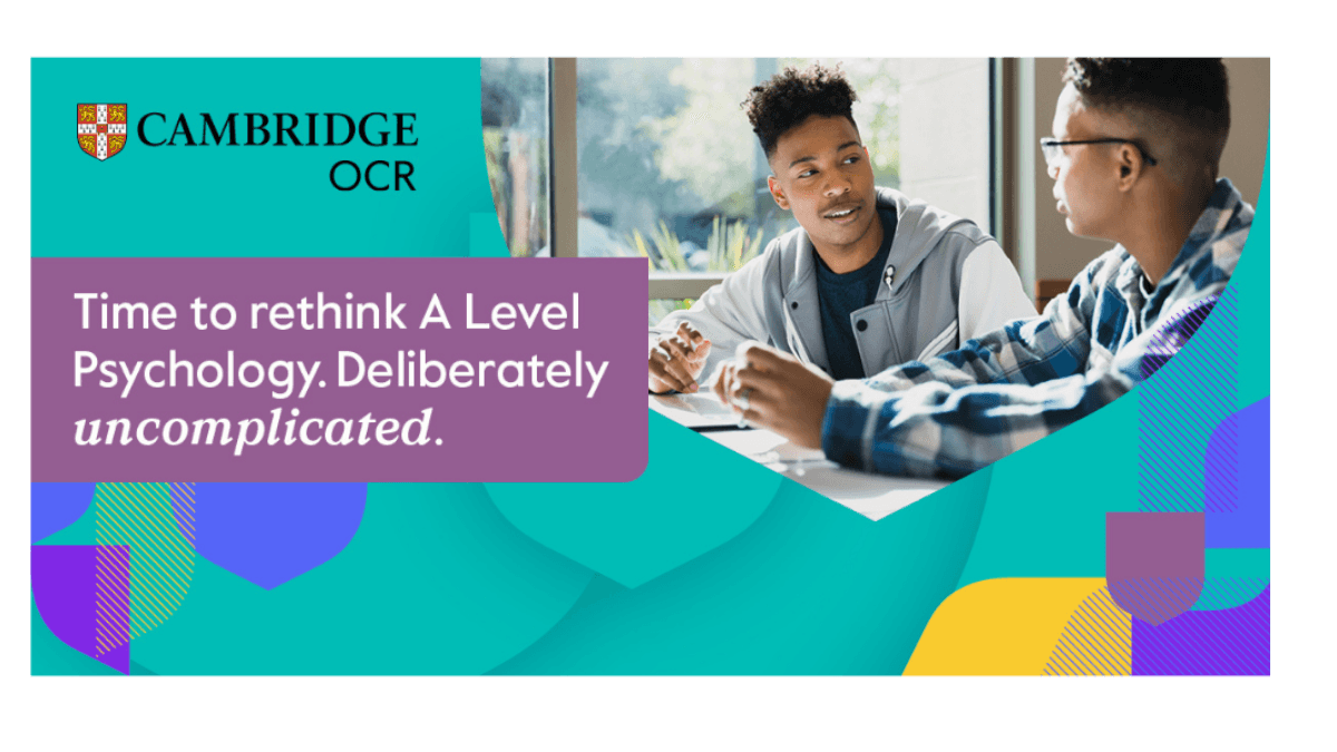 Introducing Cambridge OCR's new A Level Psychology - 21st September 2026