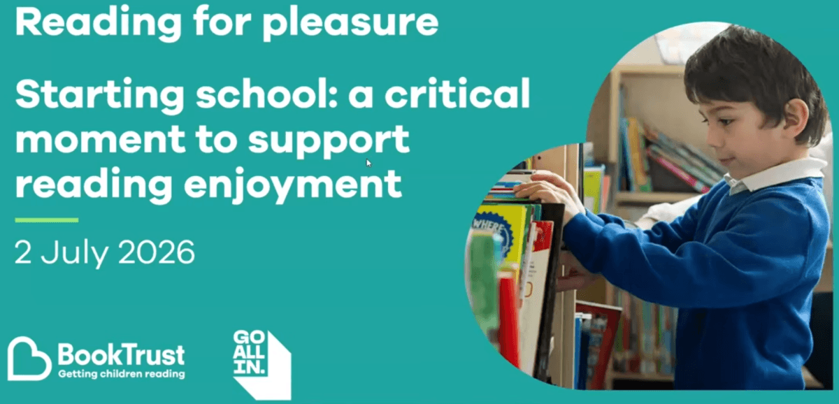 Starting School: A critical moment to support reading enjoyment
