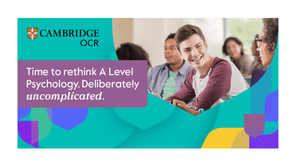 Introducing Cambridge OCR's new A Level Psychology - 24th November 2026